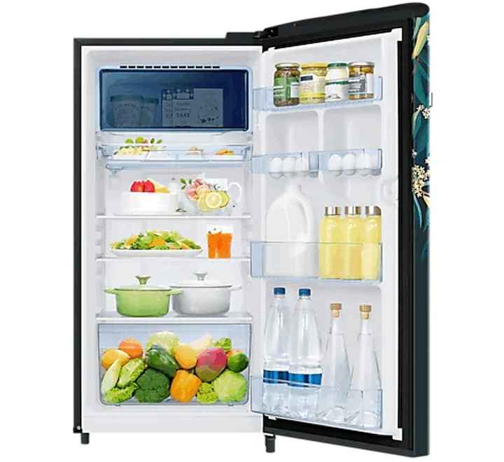 Samsung 198L 3 Star Horizontal Curve Design One Door Refrigerator (RR21A2E2YTG)